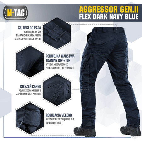 Spodnie taktyczne Aggressor Gen.II Flex 