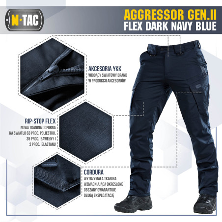 Spodnie taktyczne Aggressor Gen.II Flex 