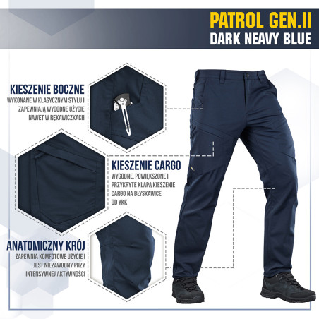 M-Tac Spodnie Patrol Gen II Flex 