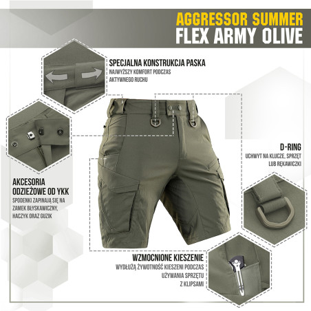M-Tac spodenki Aggressor Summer Flex 