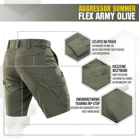M-Tac spodenki Aggressor Summer Flex 