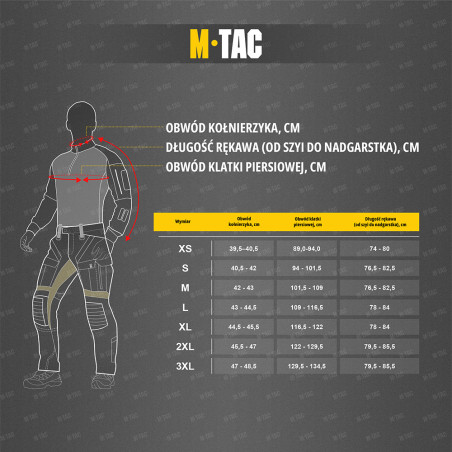 M-Tac Kurtka Combat Fleece Polartec Jacket 