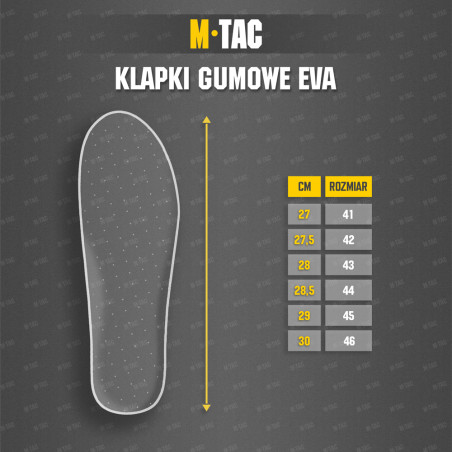 M-Tac Klapki Gumowe EVA 