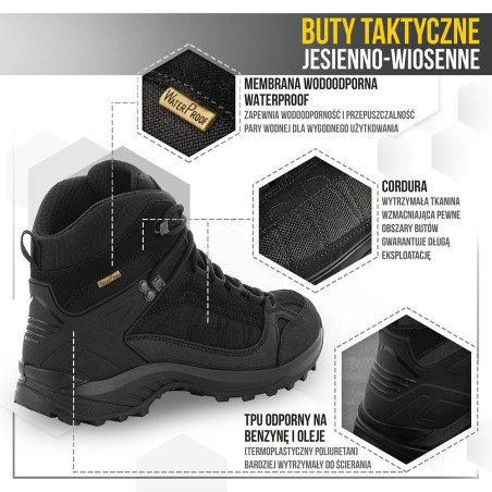 M-Tac Taktyczne Buty Jesienno-zimowe 