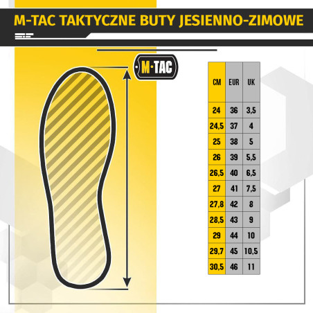 M-Tac Taktyczne Buty Jesienno-zimowe 