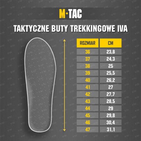 M-Tac Taktyczne Buty Trekkingowe IVA 