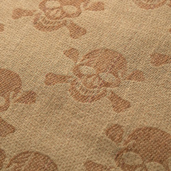 Chusta Męska Ochronna Shemagh Pirate Skull Coyote Brown  2