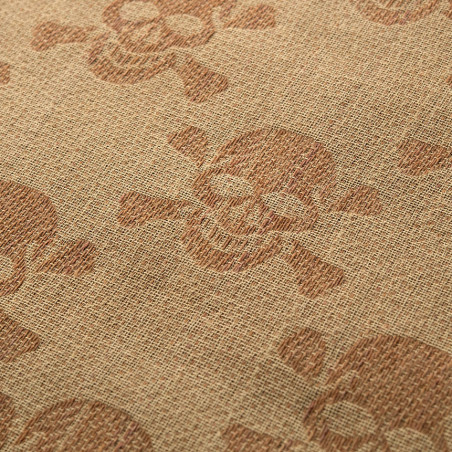 Chusta Męska Ochronna Shemagh Pirate Skull Coyote Brown 