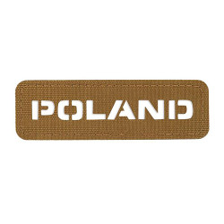 M-Tac naszywka Poland (przechodzi na wylot) 25x80 Laser Cut 