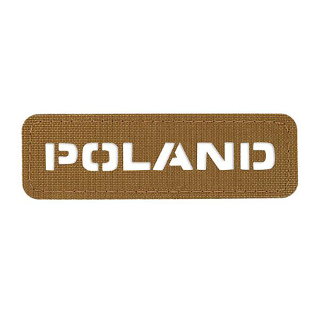 M-Tac naszywka Poland (przechodzi na wylot) 25x80 Laser Cut 