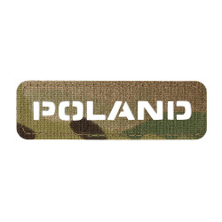 M-Tac naszywka Poland (przechodzi na wylot) 25x80 Laser Cut 