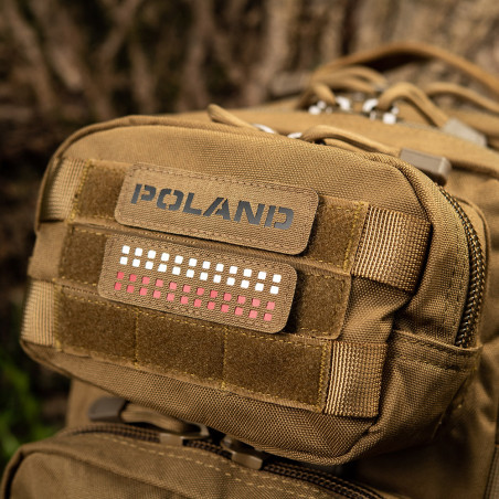 M-Tac naszywka Poland 25x80 Laser Cut 