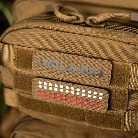 M-Tac naszywka Poland 25x80 Laser Cut 