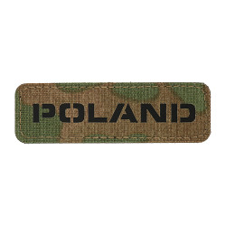M-Tac naszywka Poland 25x80 Laser Cut 