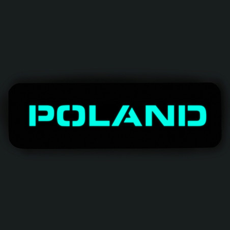 M-Tac naszywka Poland 25x80 Laser Cut 