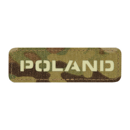 M-Tac naszywka Poland 25x80 Laser Cut 
