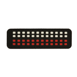 M-Tac naszywka flaga 25x80 (miniaturowe kwadraty) Laser Cut 