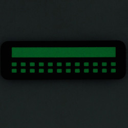 M-Tac naszywka flaga 25x80 (miniaturowe kwadraty) Laser Cut  2