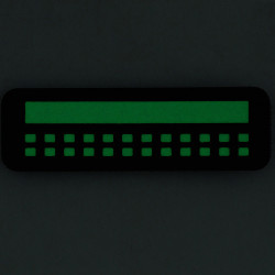 M-Tac naszywka flaga 25x80 (miniaturowe kwadraty) Laser Cut  2