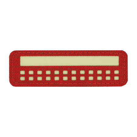 M-Tac naszywka flaga 25x80 (miniaturowe kwadraty) Laser Cut 