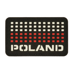 M-Tac naszywka Poland (z flagą) 50x80 Laser Cut 