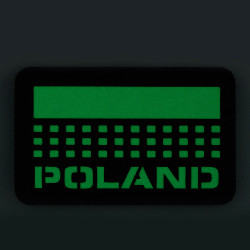 M-Tac naszywka Poland (z flagą) 50x80 Laser Cut  2
