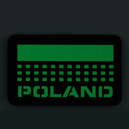 M-Tac naszywka Poland (z flagą) 50x80 Laser Cut 