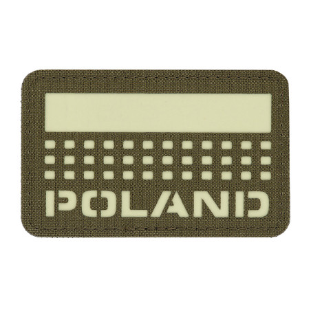M-Tac naszywka Poland (z flagą) 50x80 Laser Cut 