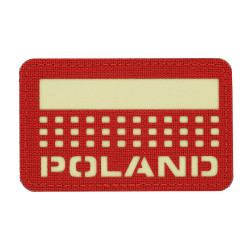 M-Tac naszywka Poland (z flagą) 50x80 Laser Cut 
