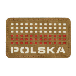 M-Tac naszywka Polska (z flagą) 50x80 Laser Cut 