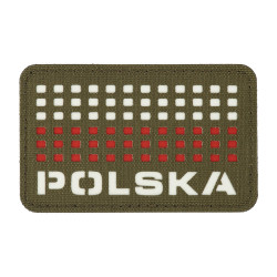 M-Tac naszywka Polska (z flagą) 50x80 Laser Cut 