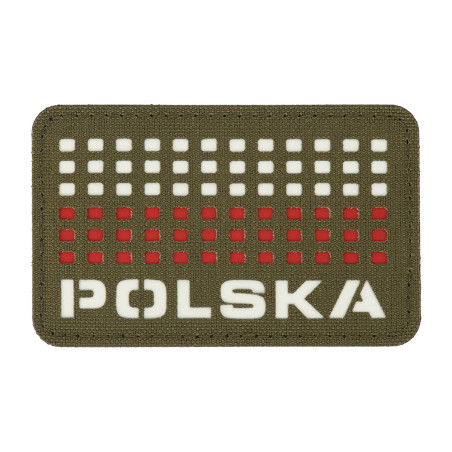 M-Tac naszywka Polska (z flagą) 50x80 Laser Cut 