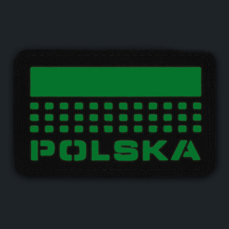 M-Tac naszywka Polska (z flagą) 50x80 Laser Cut 