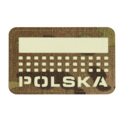 M-Tac naszywka Polska (z flagą) 50x80 Laser Cut 