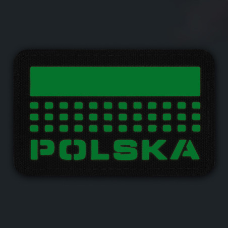 M-Tac naszywka Polska (z flagą) 50x80 Laser Cut 
