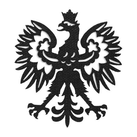 M-Tac naszywka Polski orzeł (przechodzi na wylot) Laser Cut 