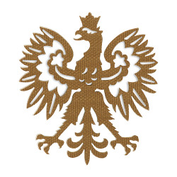 M-Tac naszywka Polski orzeł (przechodzi na wylot) Laser Cut 