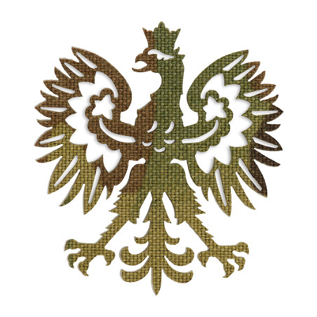 M-Tac naszywka Polski orzeł (przechodzi na wylot) Laser Cut 
