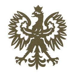 M-Tac naszywka Polski orzeł (przechodzi na wylot) Laser Cut 