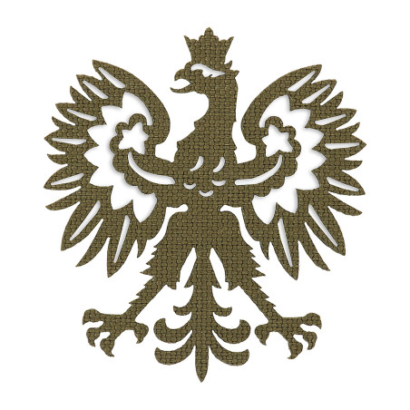 M-Tac naszywka Polski orzeł (przechodzi na wylot) Laser Cut 