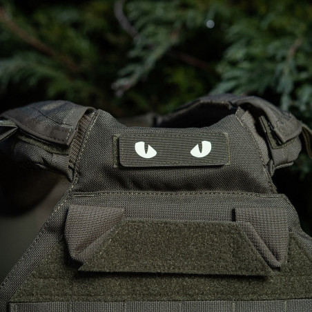 M-Tac naszywka Cat Eyes Laser Cut GID 