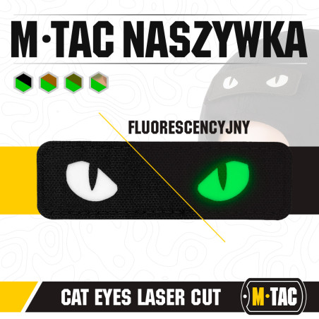 M-Tac naszywka Cat Eyes Laser Cut 
