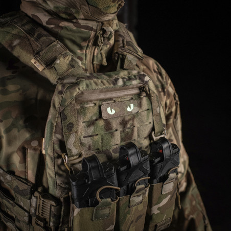 M-Tac naszywka Cat Eyes Laser Cut GID 