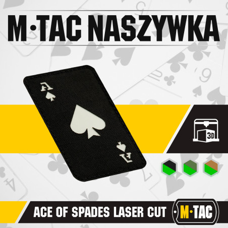 M-Tac naszywka Ace of Spades Laser Cut 