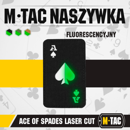 M-Tac naszywka Ace of Spades Laser Cut 
