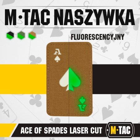 M-Tac naszywka Ace of Spades Laser Cut 