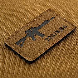 M-Tac naszywka AR-15 223/5,56 Laser Cut  2