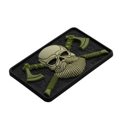 M-Tac naszywka Bearded Skull 3D PVC  2
