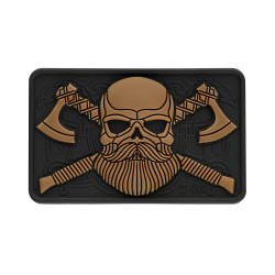 M-Tac naszywka Bearded Skull 3D PVC 