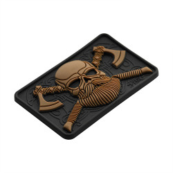 M-Tac naszywka Bearded Skull 3D PVC  2